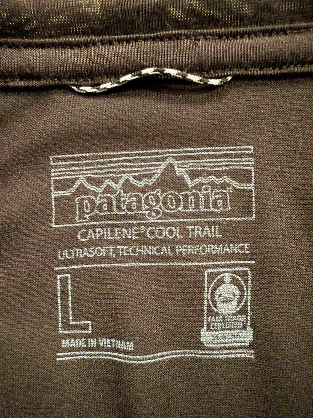 Patagonia Capilene Cool Trail Long-Sleeve Shirt Size L - Picture 3 of 6